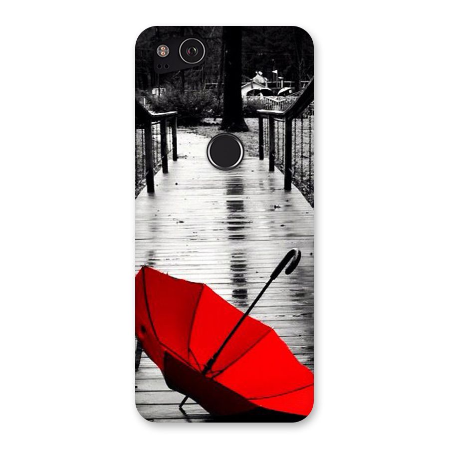 Red Umbrella Back Case for Google Pixel 2