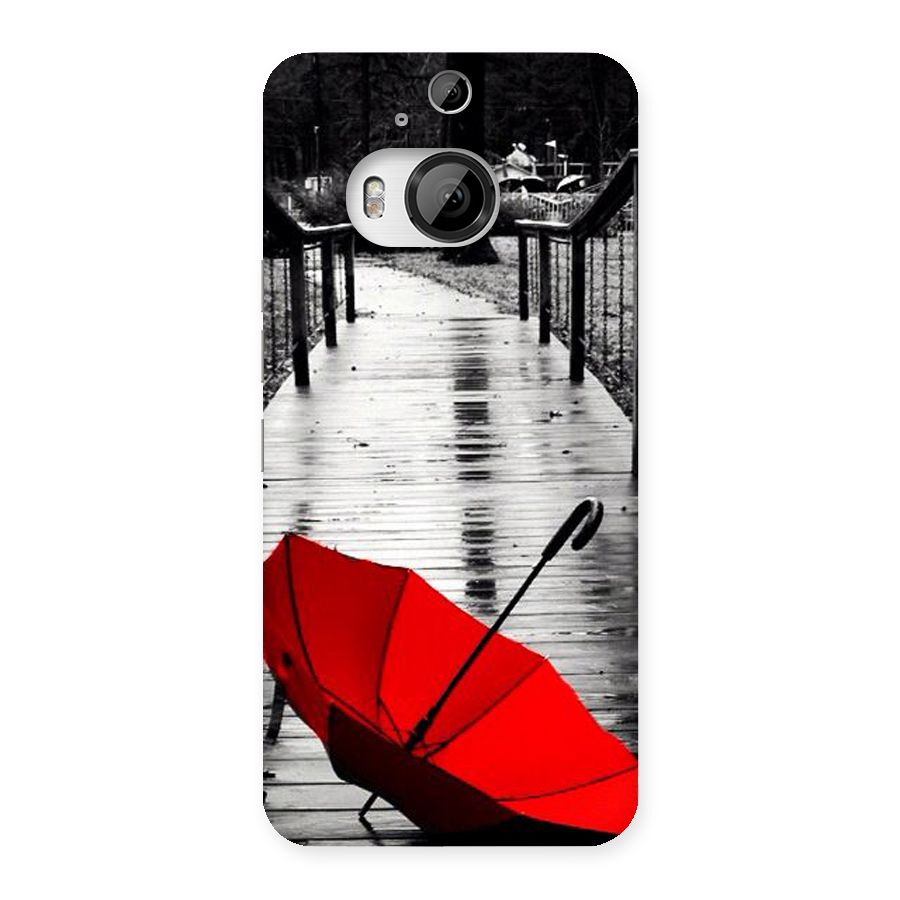 Red Umbrella Back Case for HTC One M9 Plus