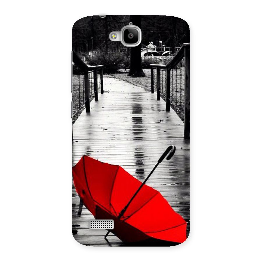 Red Umbrella Back Case for Honor Holly
