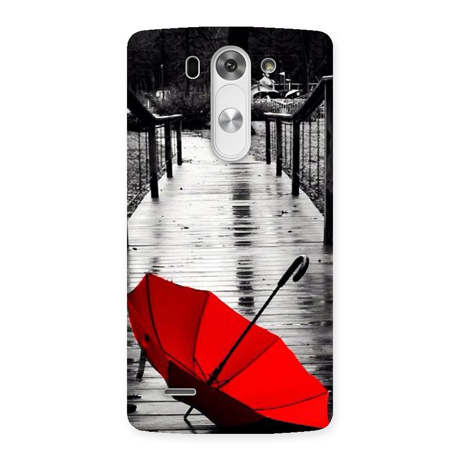 Red Umbrella Back Case for LG G3 Mini