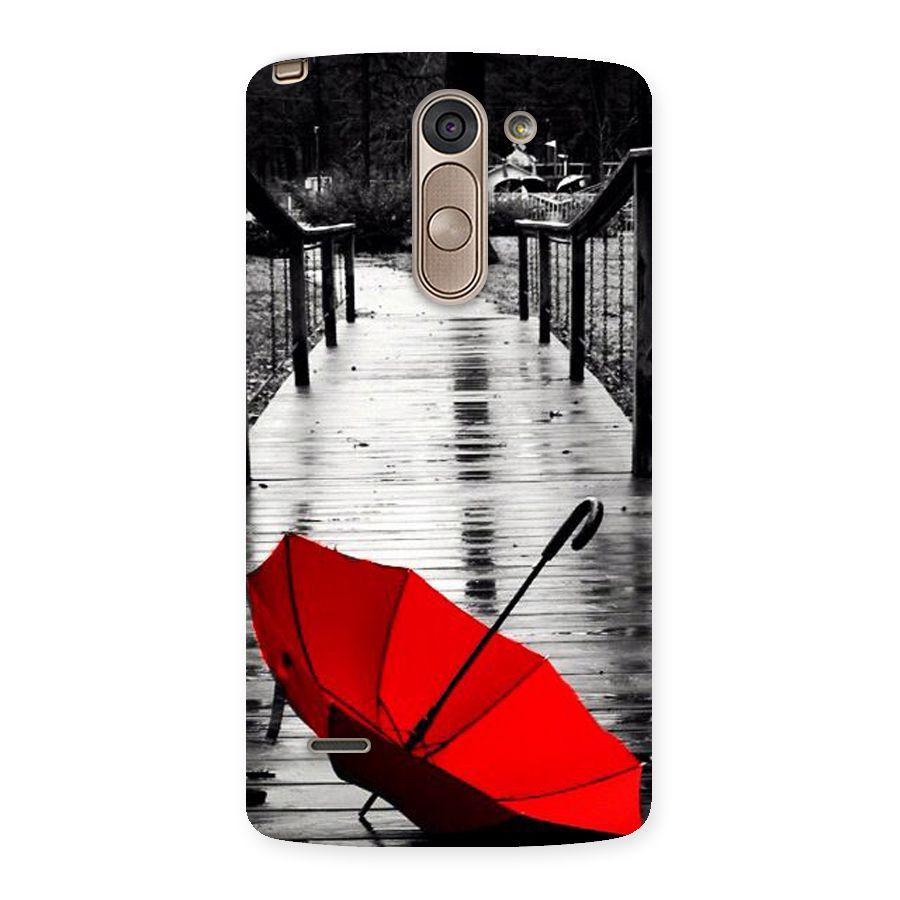 Red Umbrella Back Case for LG G3 Stylus
