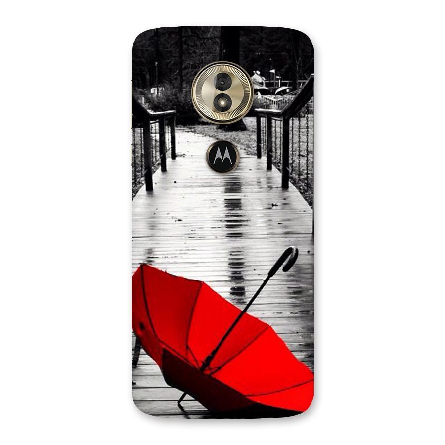 Red Umbrella Back Case for Moto G6 Play