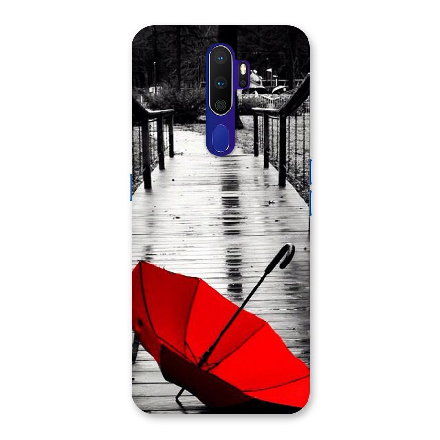 Red Umbrella Back Case for Oppo A9 (2020)