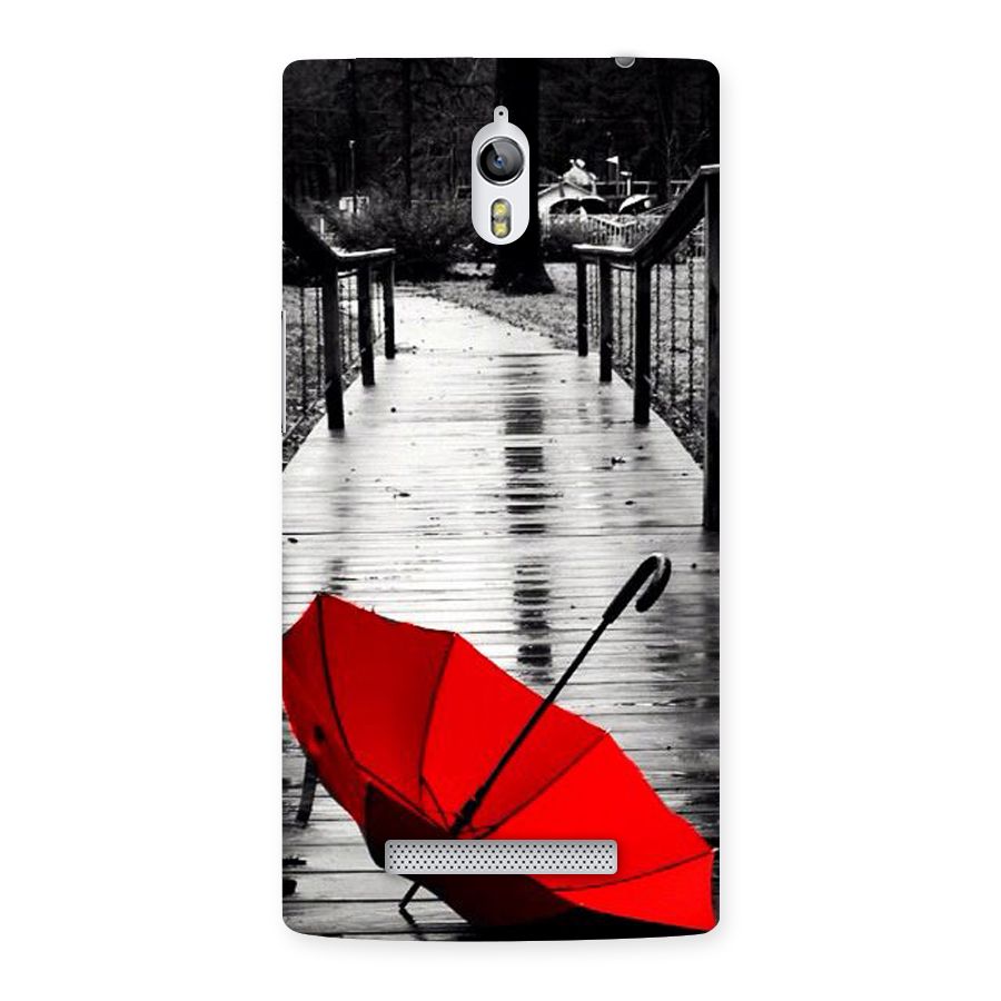 Red Umbrella Back Case for Oppo Find 7
