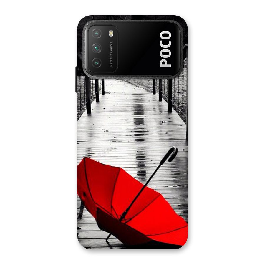 Red Umbrella Back Case for Poco M3