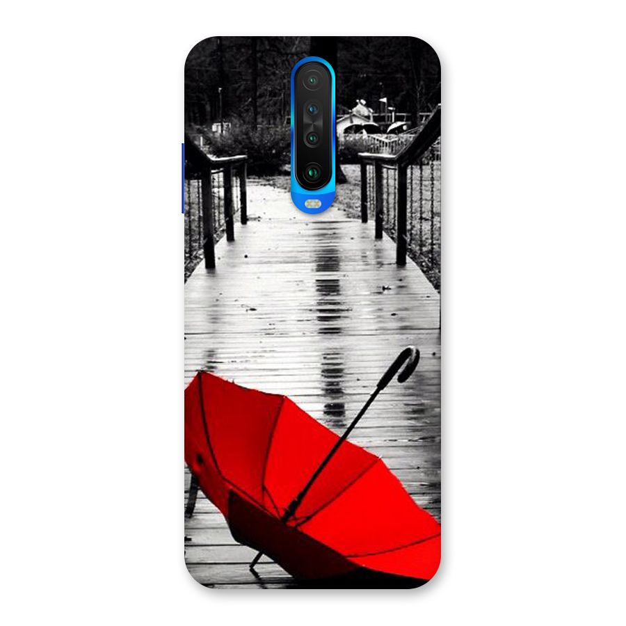 Red Umbrella Back Case for Poco X2