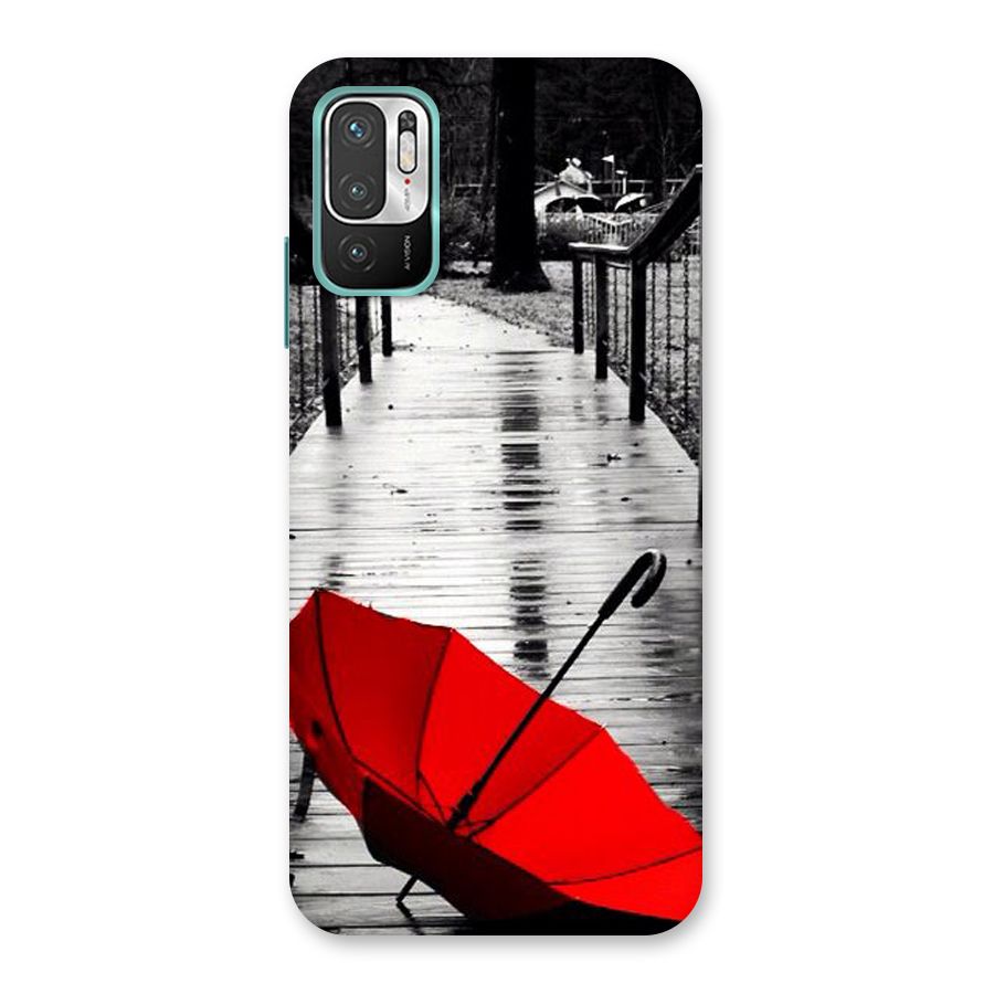 Red Umbrella Back Case for Redmi Note 10T 5G