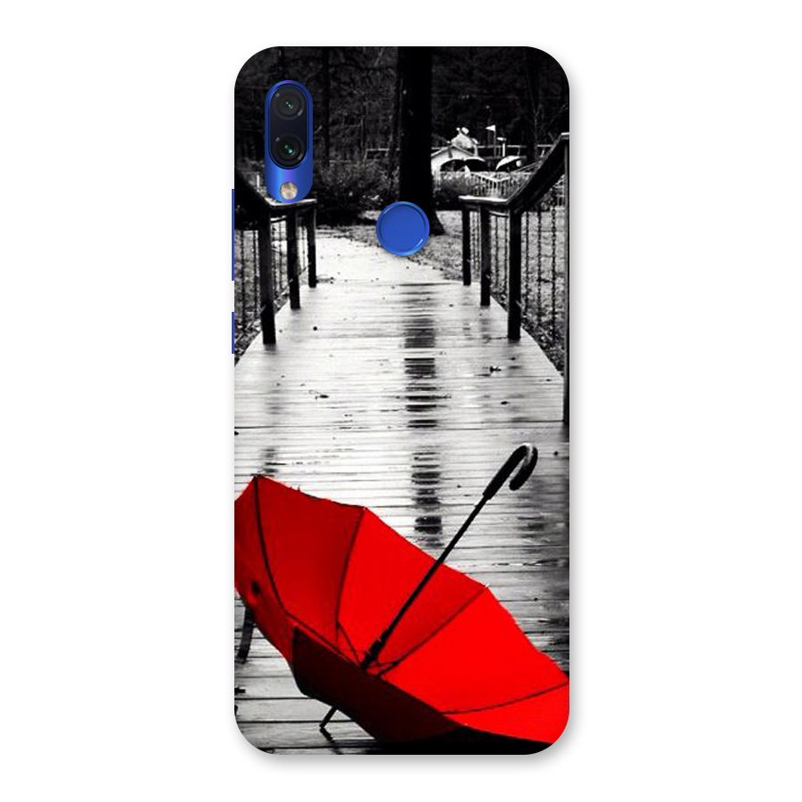 Red Umbrella Back Case for Redmi Note 7