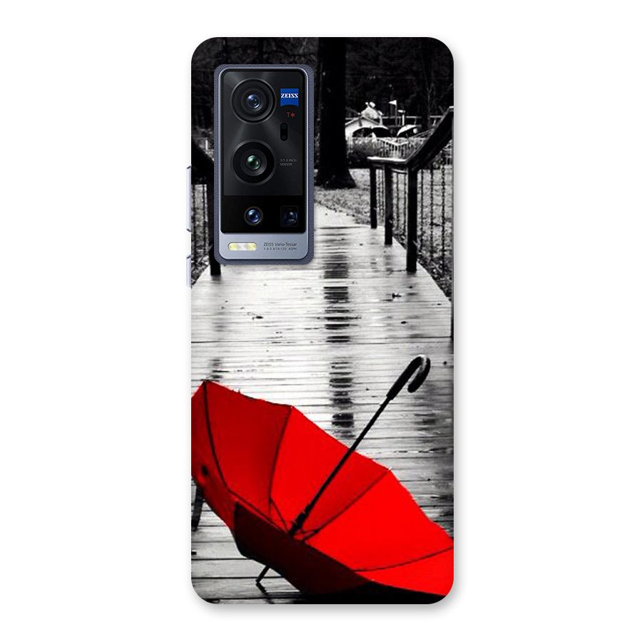 Red Umbrella Back Case for Vivo X60 Pro Plus