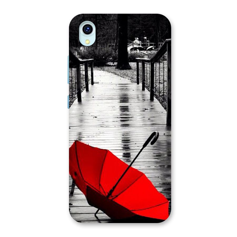 Red Umbrella Back Case for Vivo Y1s