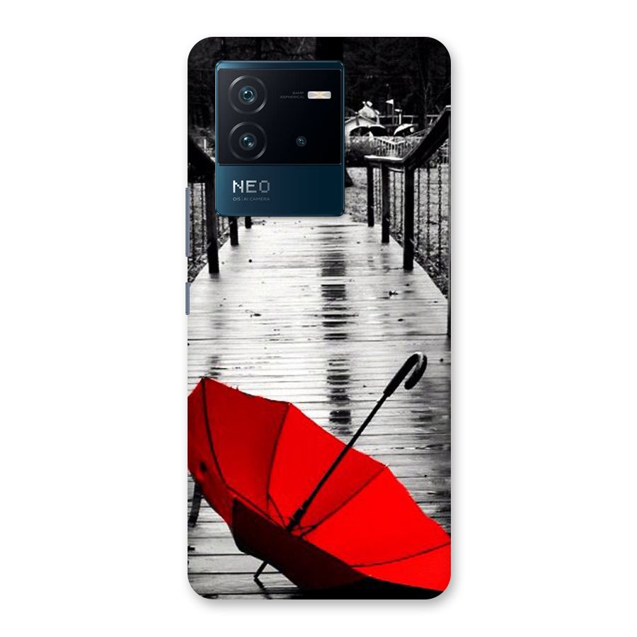 Red Umbrella Back Case for Vivo iQOO Neo 6 5G