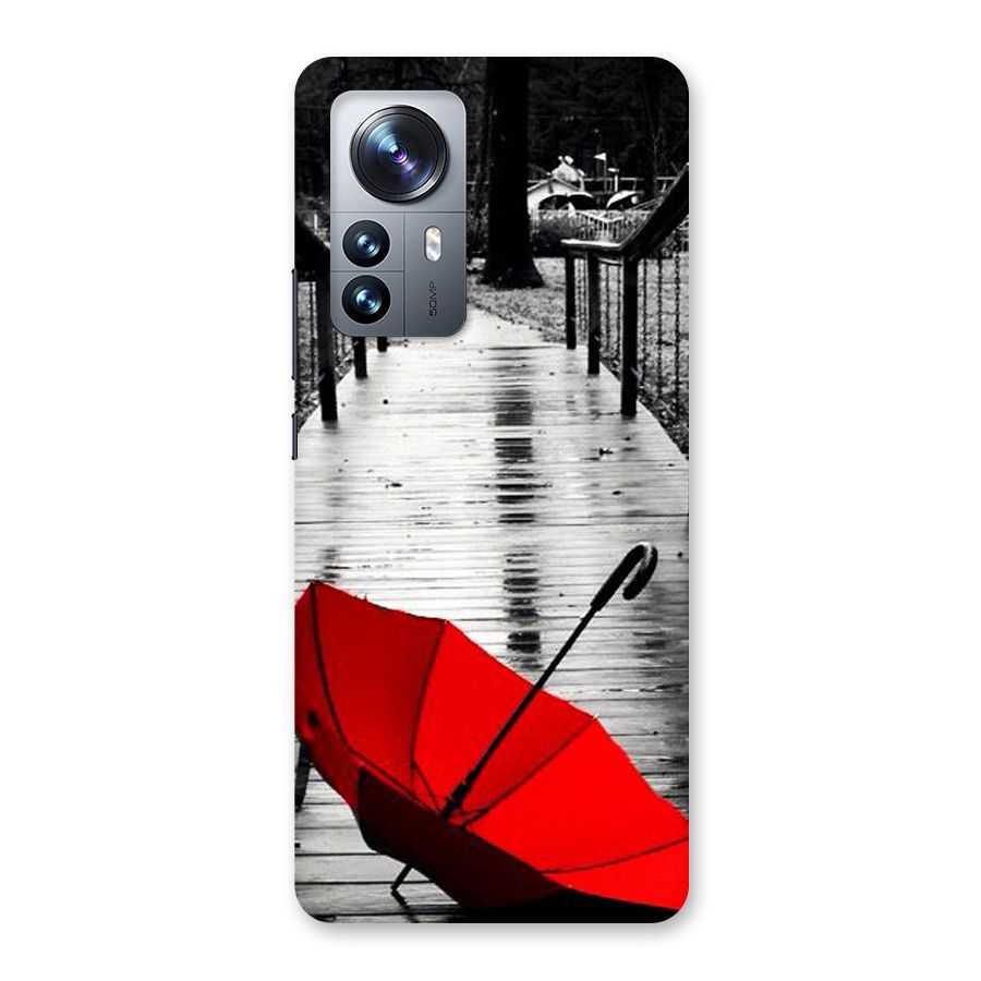 Red Umbrella Back Case for Xiaomi 12 Pro