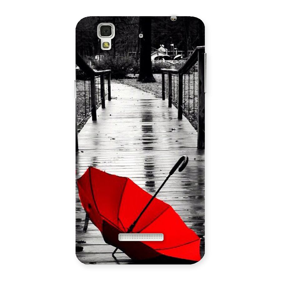 Red Umbrella Back Case for Yu Yureka