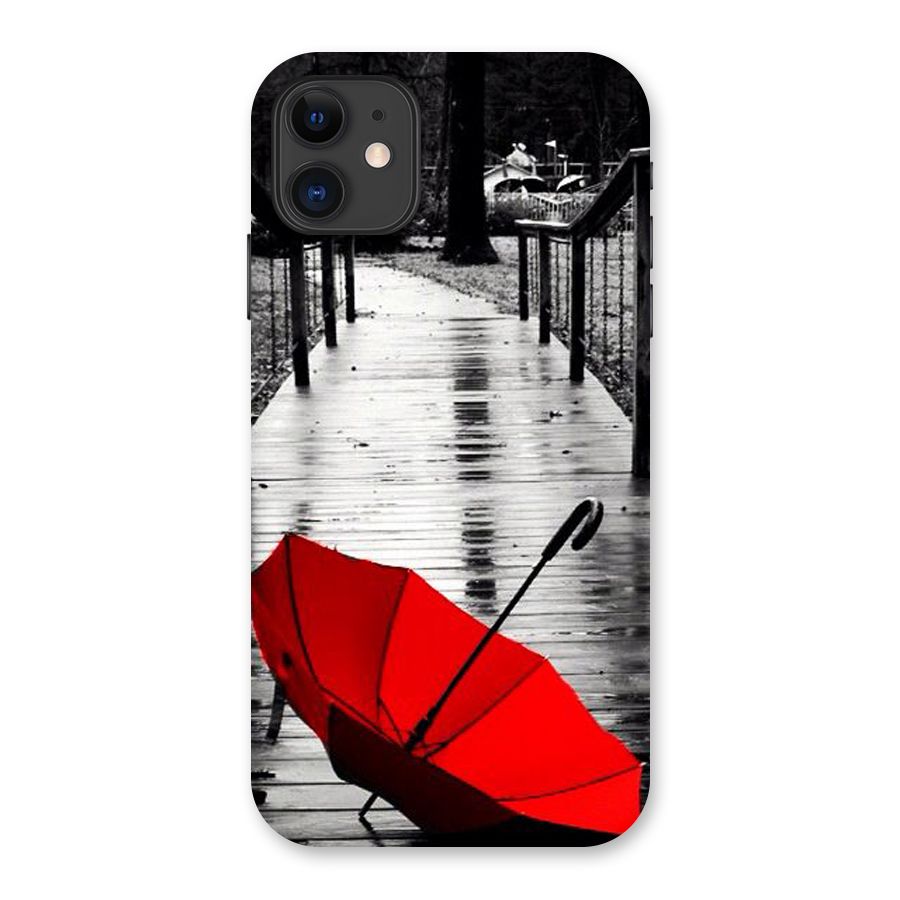 Red Umbrella Back Case for iPhone 11