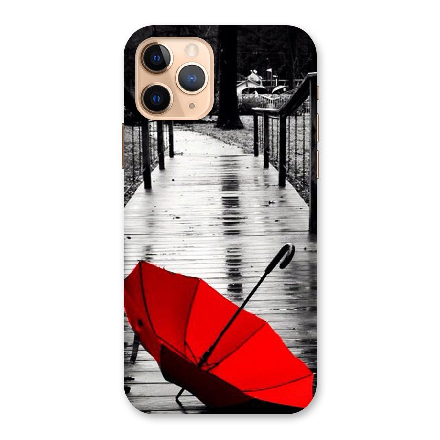 Red Umbrella Back Case for iPhone 11 Pro