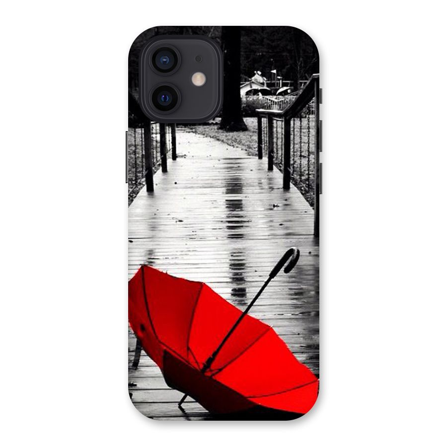 Red Umbrella Back Case for iPhone 12