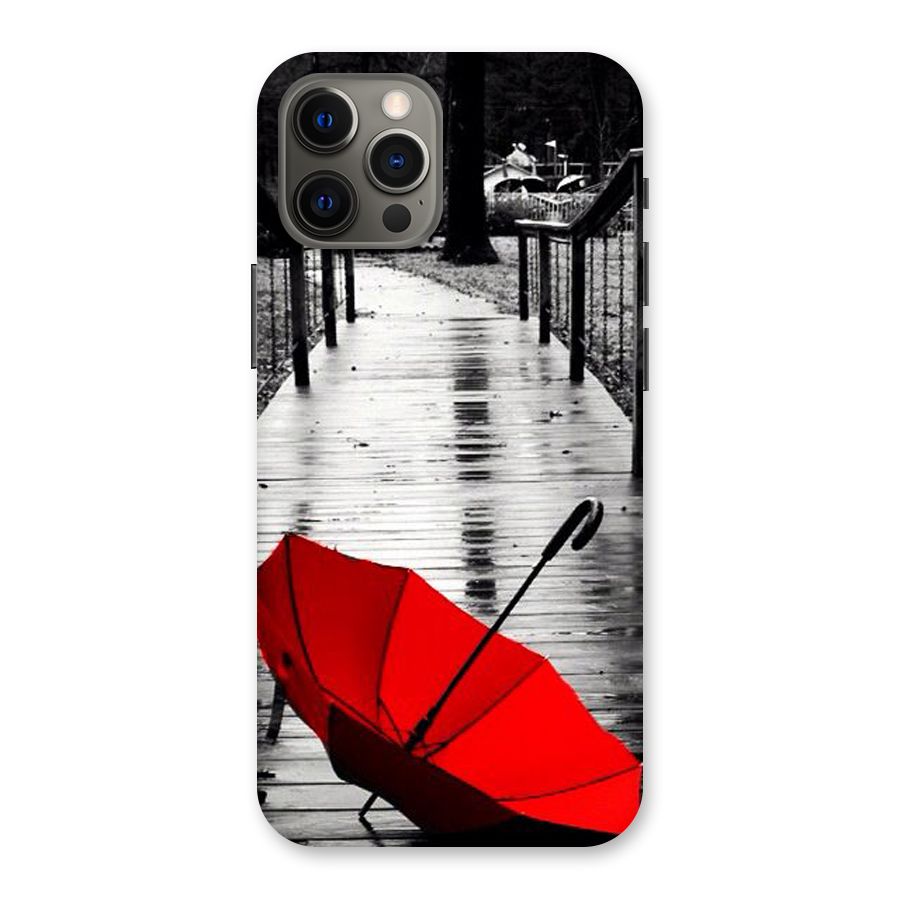Red Umbrella Back Case for iPhone 12 Pro Max