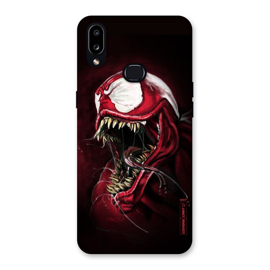 Red Venom Artwork Back Case for Galaxy A10s