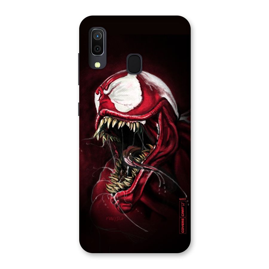 Red Venom Artwork Back Case for Galaxy A30