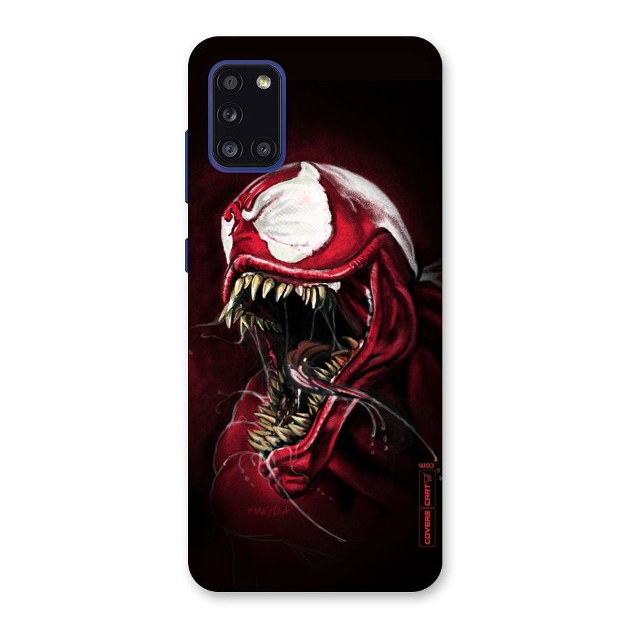 Red Venom Artwork Back Case for Galaxy A31