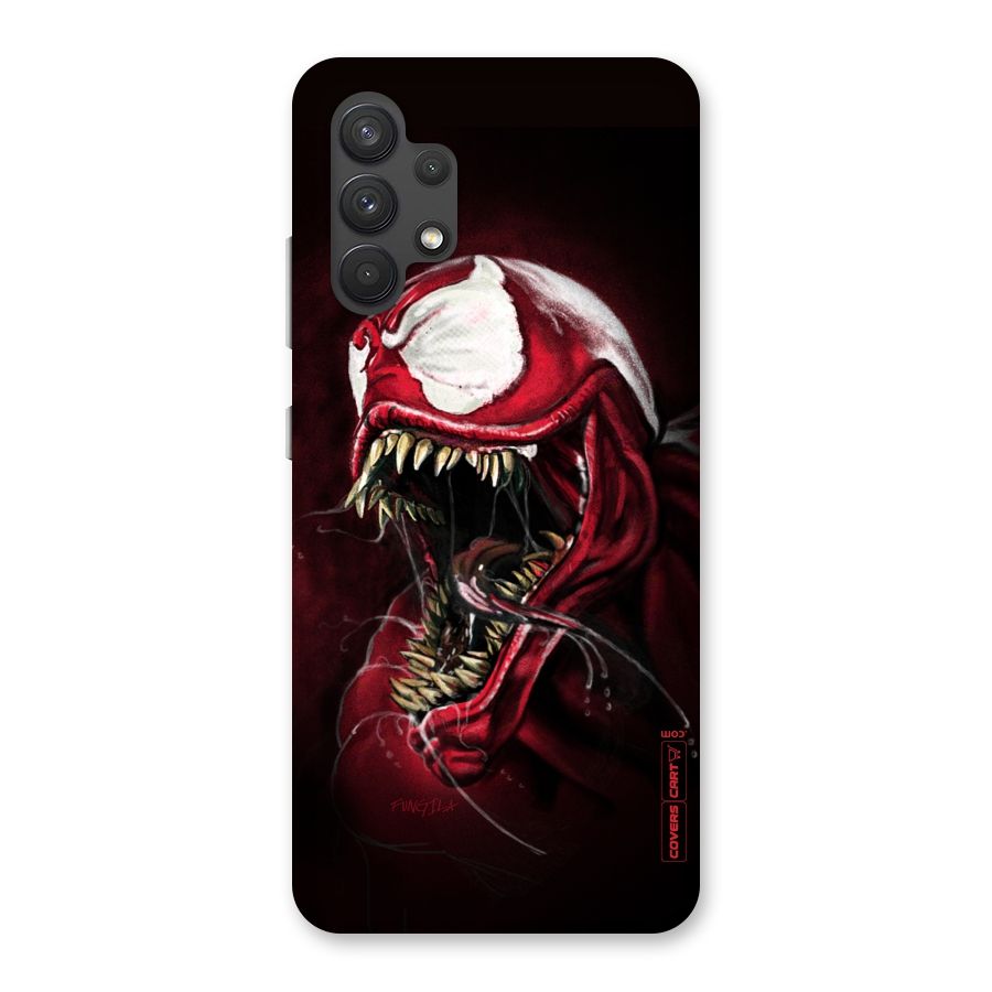 Red Venom Artwork Back Case for Galaxy A32