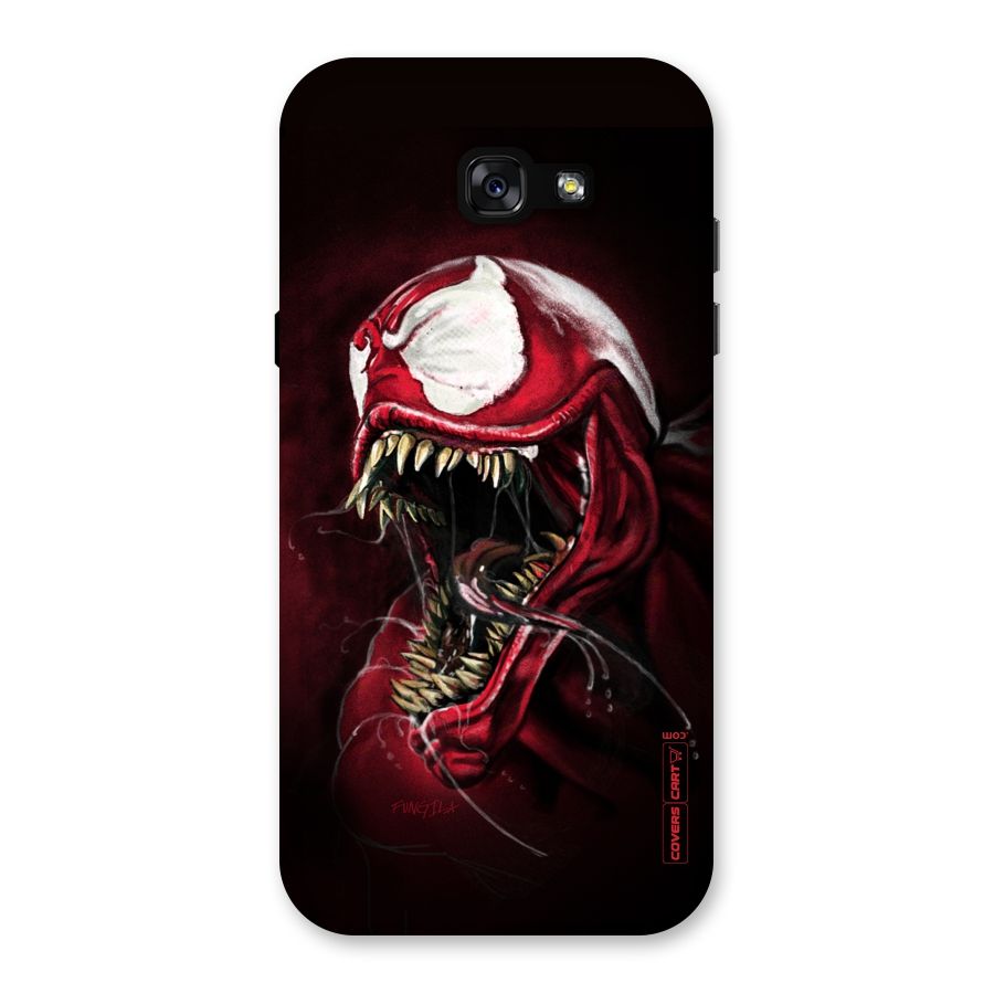 Red Venom Artwork Back Case for Galaxy A7 (2017)