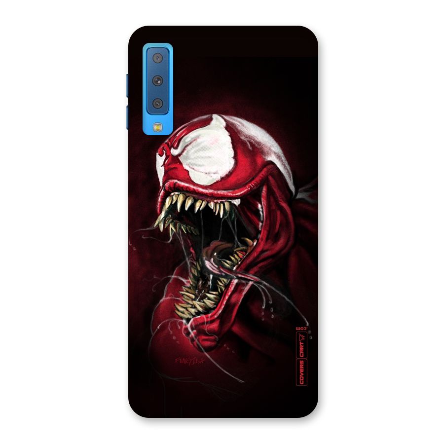Red Venom Artwork Back Case for Galaxy A7 (2018)