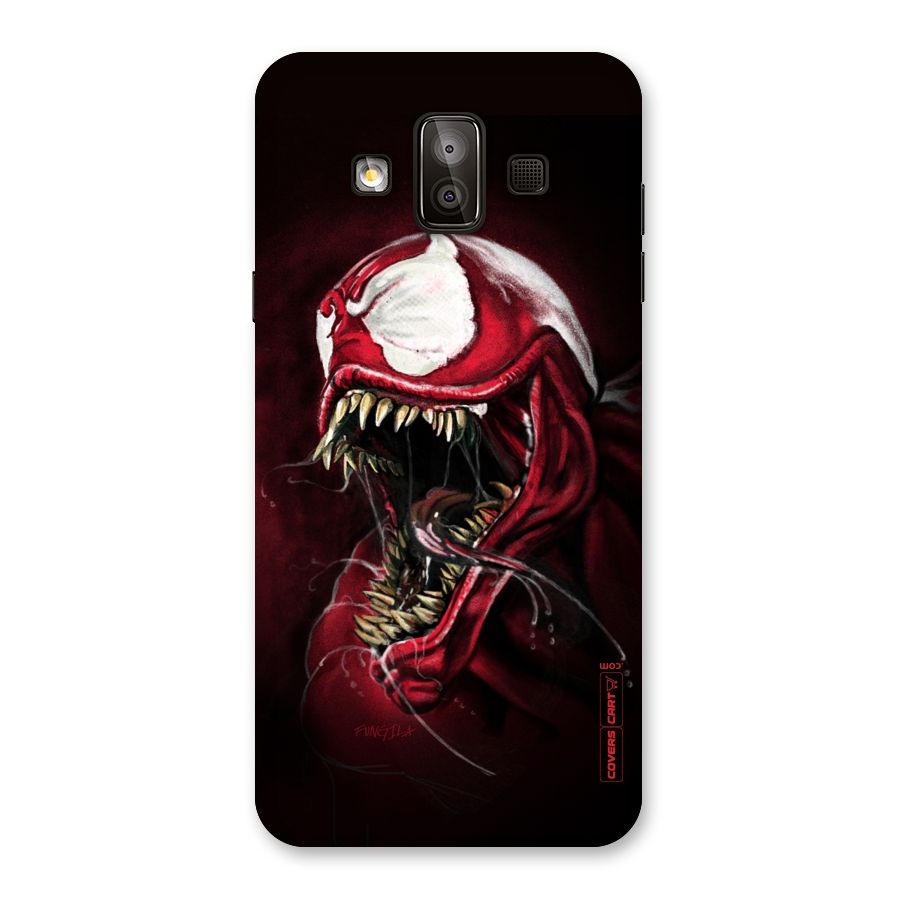 Red Venom Artwork Back Case for Galaxy J7 Duo