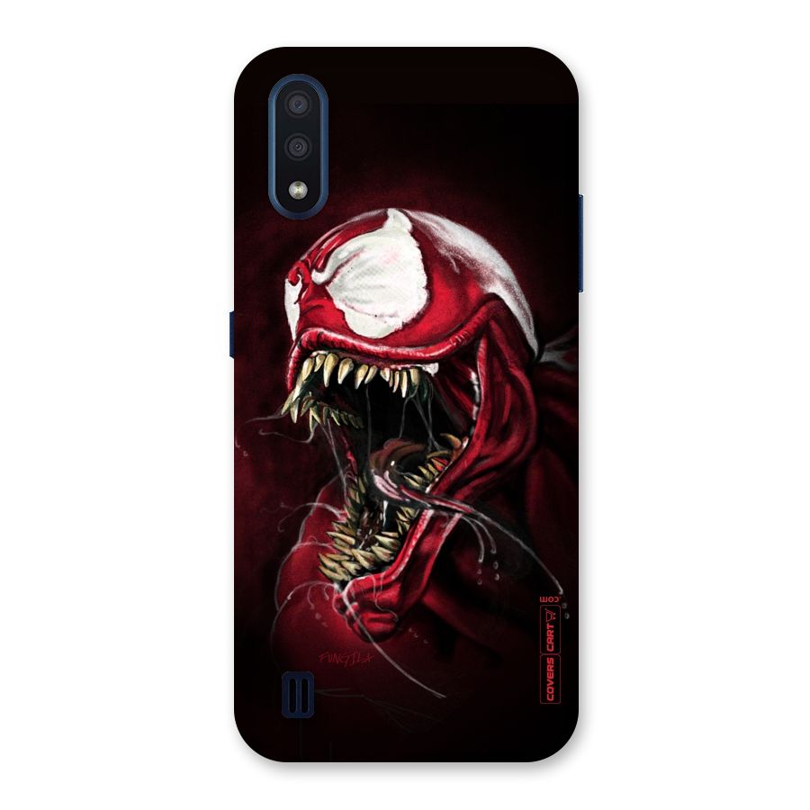 Red Venom Artwork Back Case for Galaxy M01