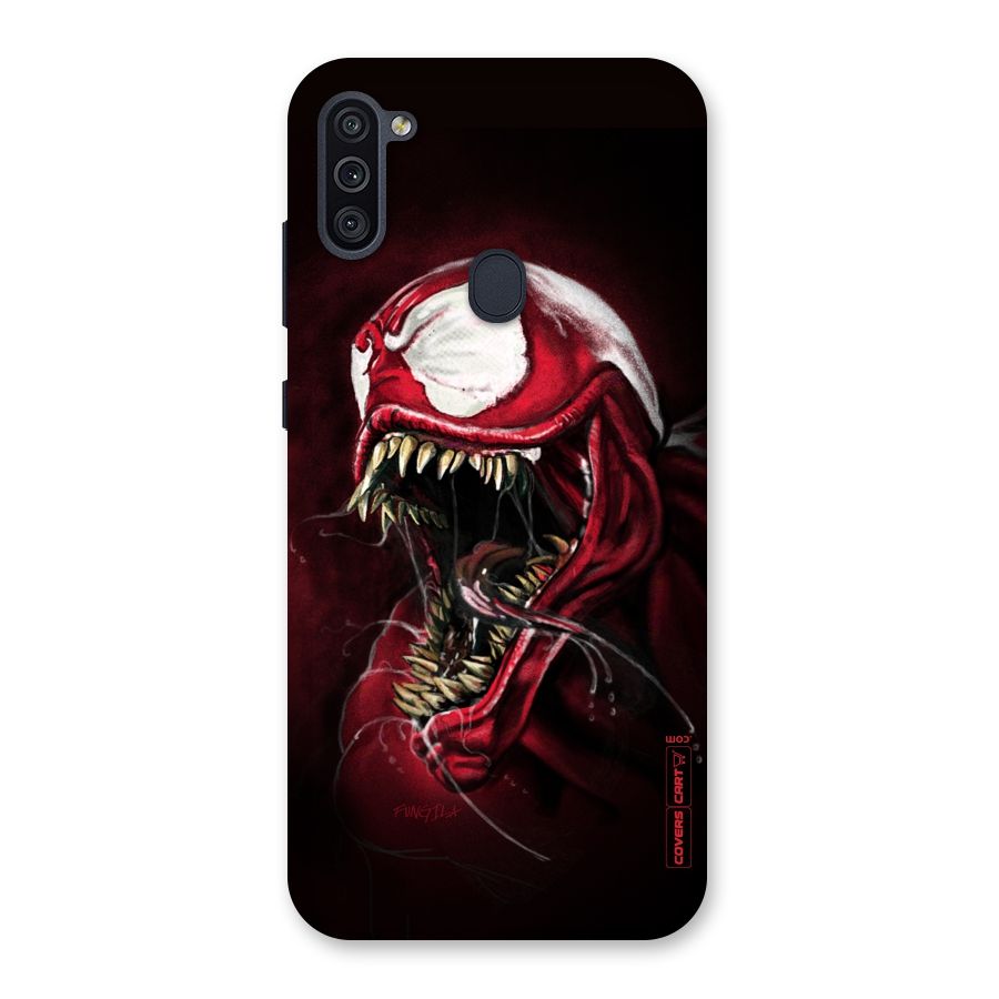 Red Venom Artwork Back Case for Galaxy M11