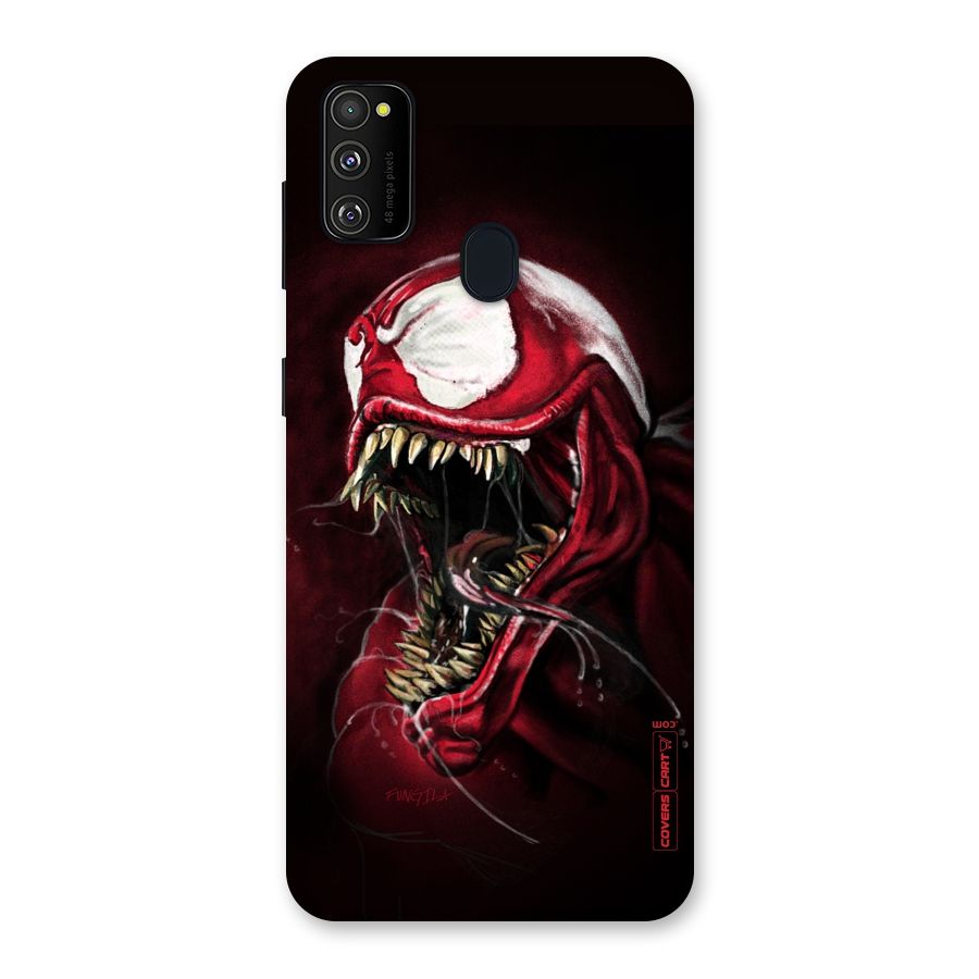 Red Venom Artwork Back Case for Galaxy M30s