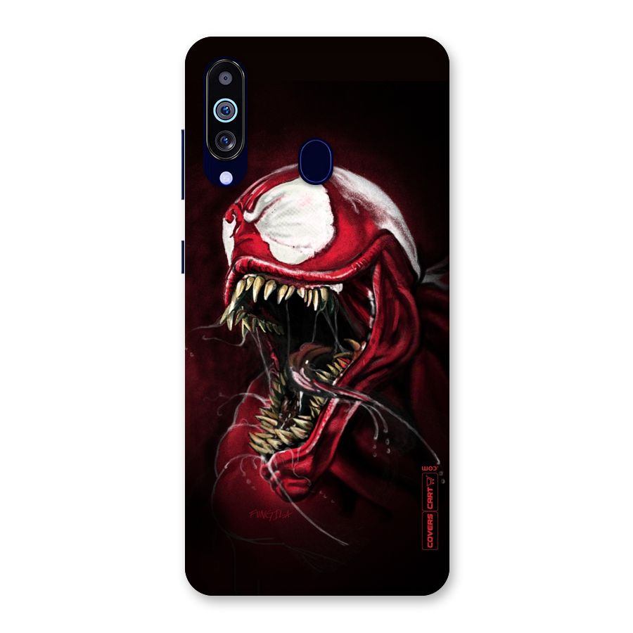 Red Venom Artwork Back Case for Galaxy M40