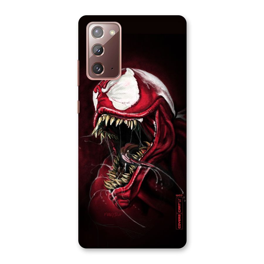 Red Venom Artwork Back Case for Galaxy Note 20