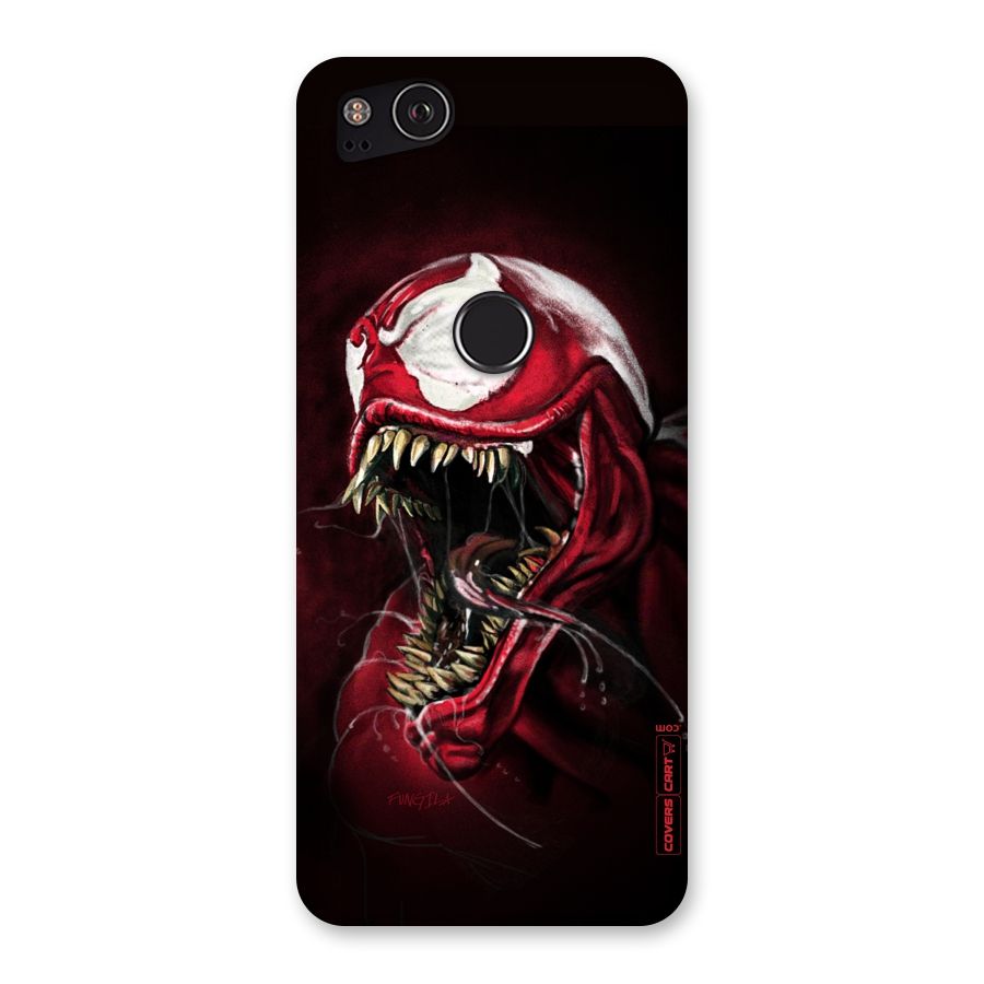 Red Venom Artwork Back Case for Google Pixel 2