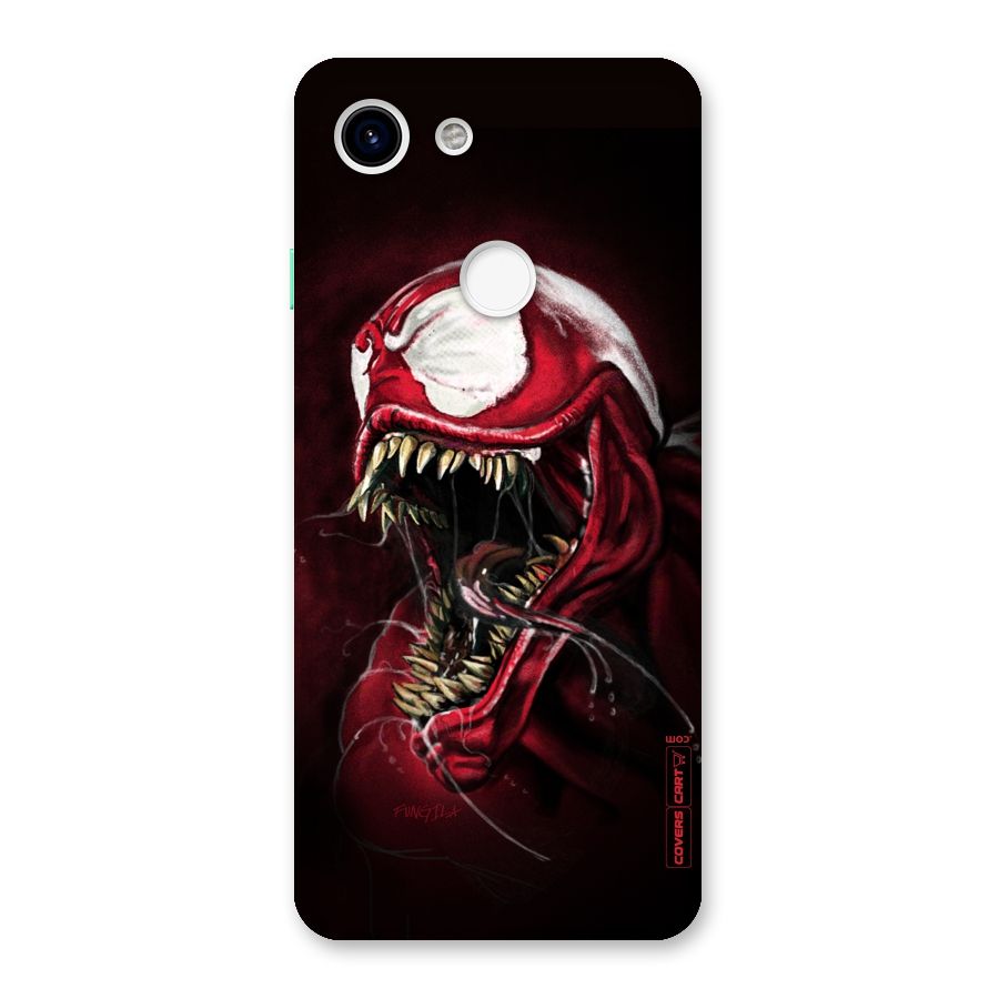 Red Venom Artwork Back Case for Google Pixel 3