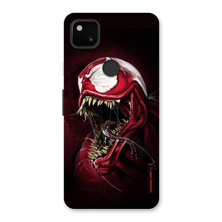 Red Venom Artwork Back Case for Google Pixel 4a