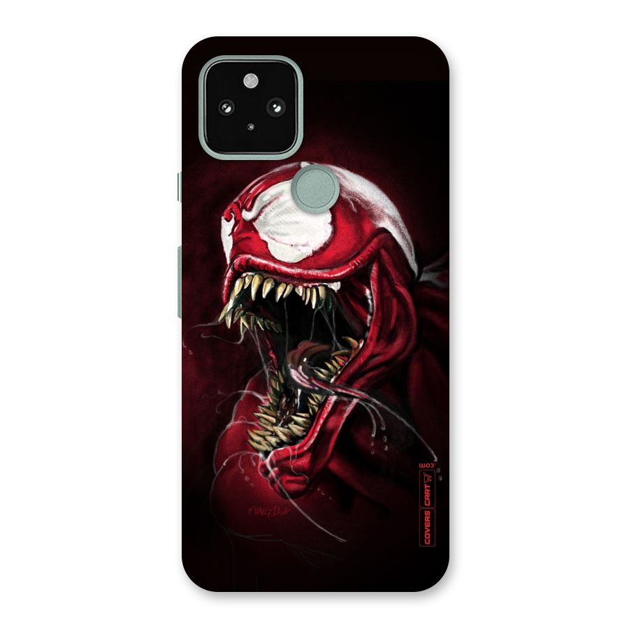 Red Venom Artwork Back Case for Google Pixel 5