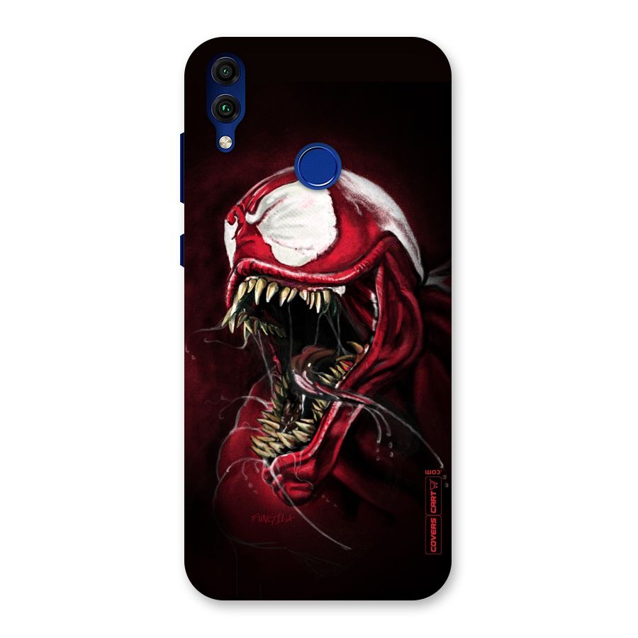 Red Venom Artwork Back Case for Honor 8C