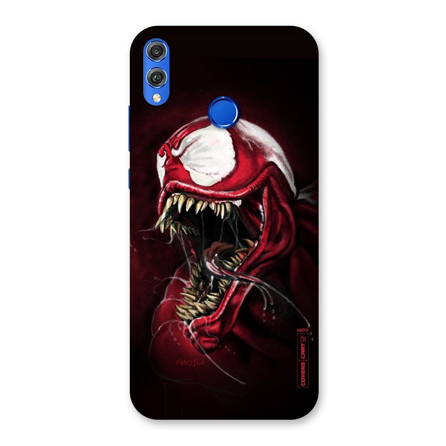 Red Venom Artwork Back Case for Honor 8X