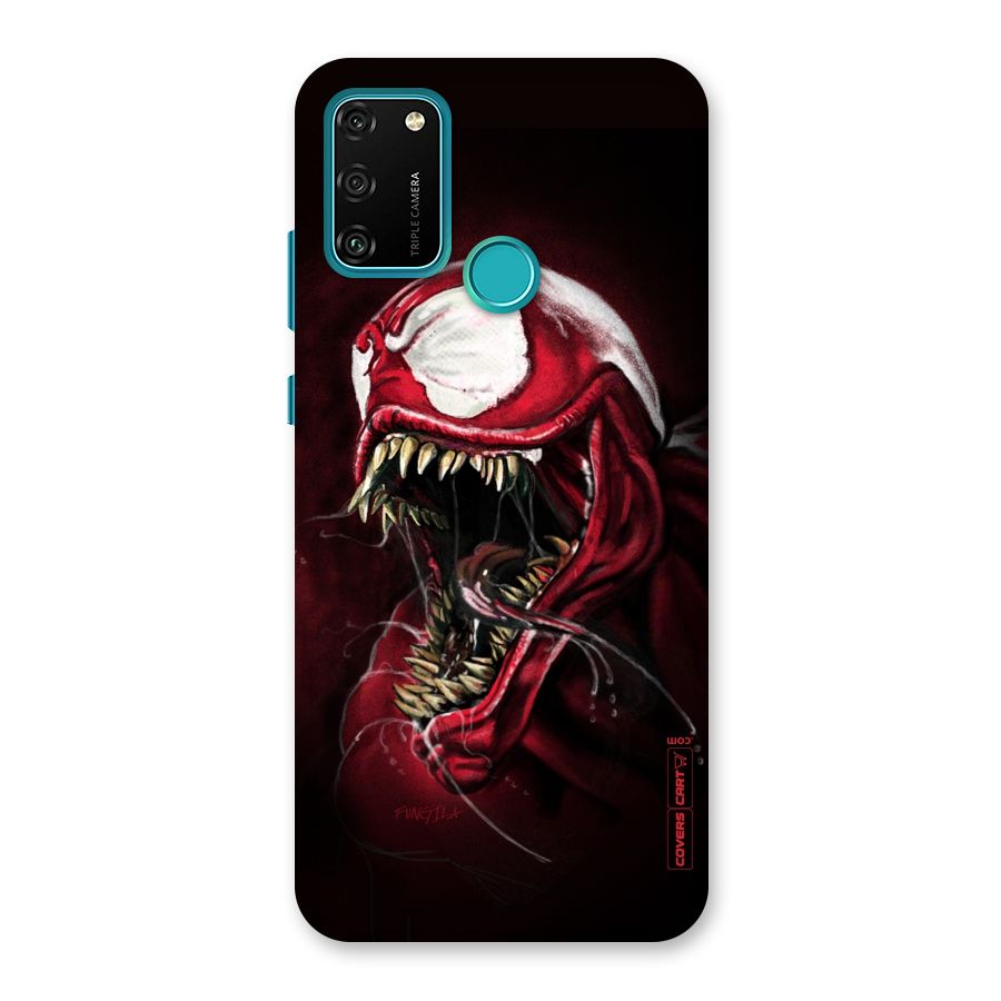 Red Venom Artwork Back Case for Honor 9A