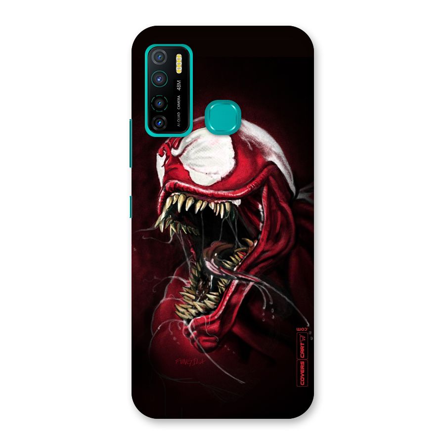 Red Venom Artwork Back Case for Infinix Hot 9 Pro