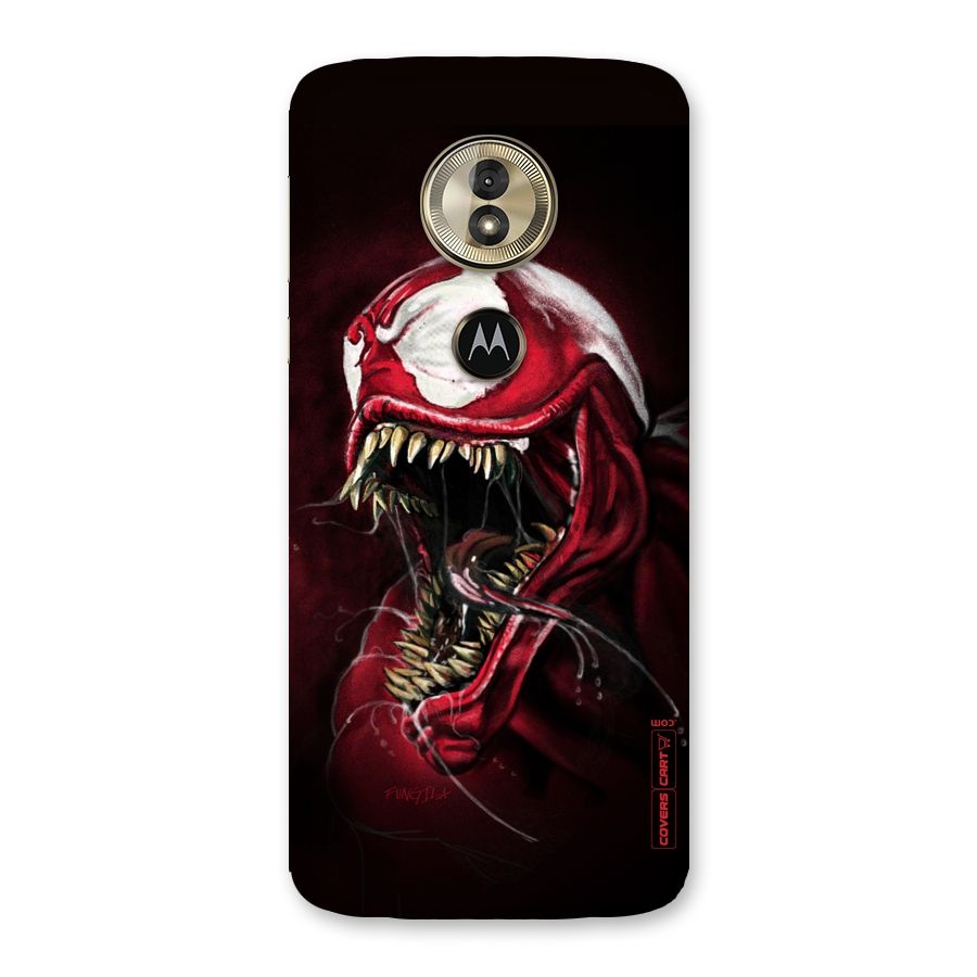 Red Venom Artwork Back Case for Moto G6 Play