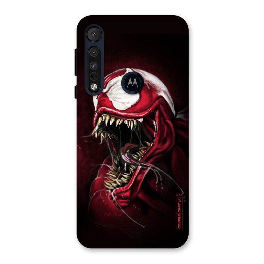 Red Venom Artwork Back Case for Motorola One Macro