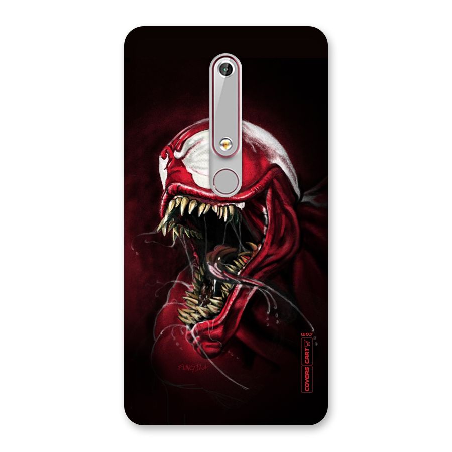Red Venom Artwork Back Case for Nokia 6.1