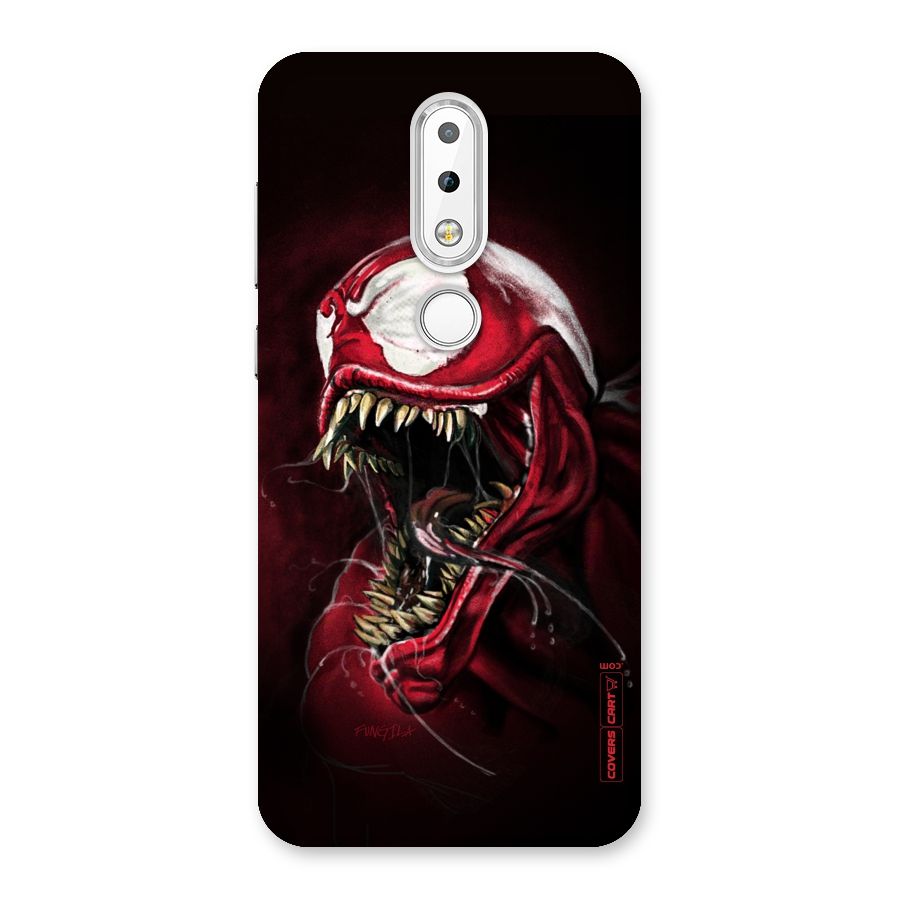 Red Venom Artwork Back Case for Nokia 6.1 Plus