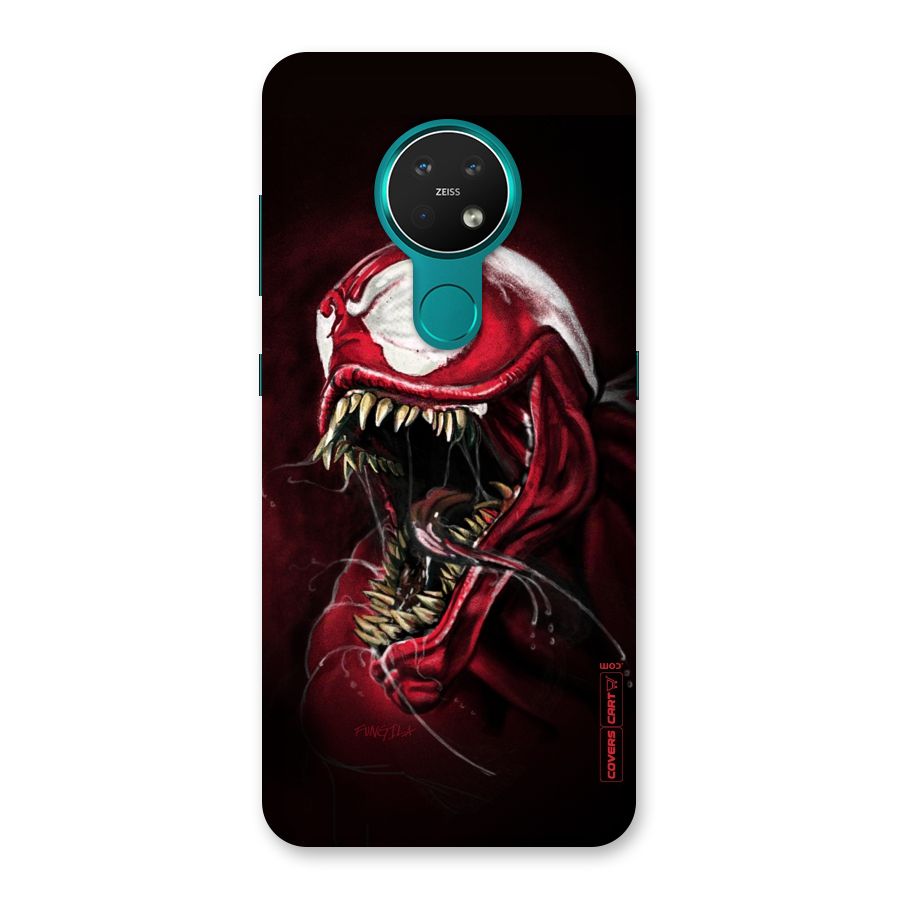 Red Venom Artwork Back Case for Nokia 7.2