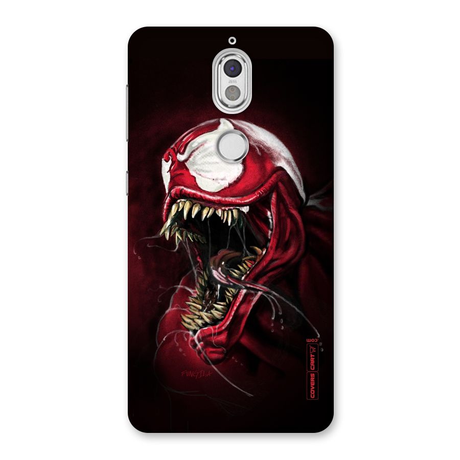 Red Venom Artwork Back Case for Nokia 7