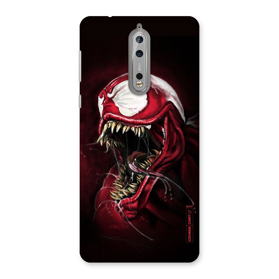 Red Venom Artwork Back Case for Nokia 8
