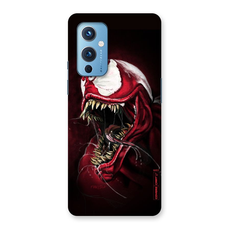 Red Venom Artwork Back Case for OnePlus 9