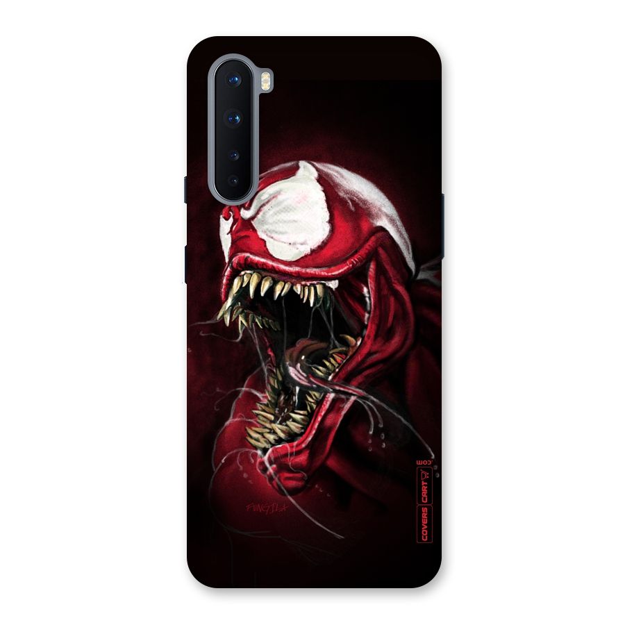 Red Venom Artwork Back Case for OnePlus Nord